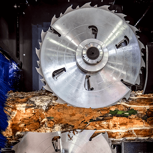 DC injection braking for wood working saw blade