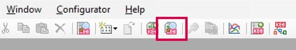 scan for device screenshot icon in COMBIVIS software