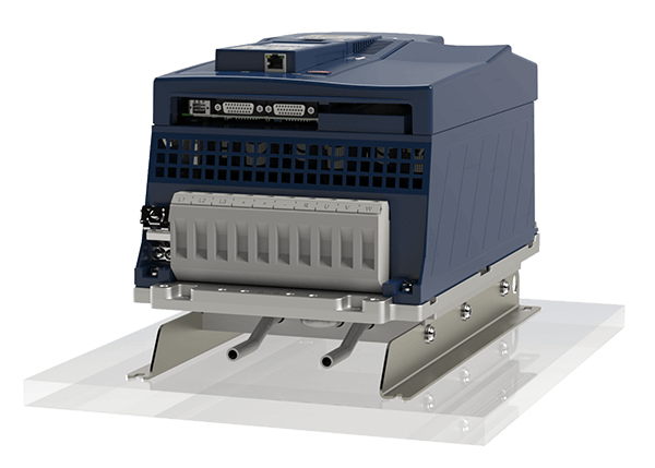 Image of a KEB F6 liquid cooled VFD variant